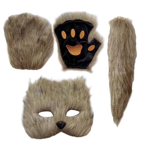 Masque de mascarade d'animaux pour costume de théâtre et animations de soirées à thèmes - 7