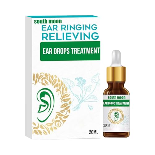 Gotas para los oídos contra el tinnitus 20 ml de aceite para tratar el zumbido de oídos Gotas para los oídos contra el tinnitus que alivian el dolor de audición Gotas para aliviar el tinnit