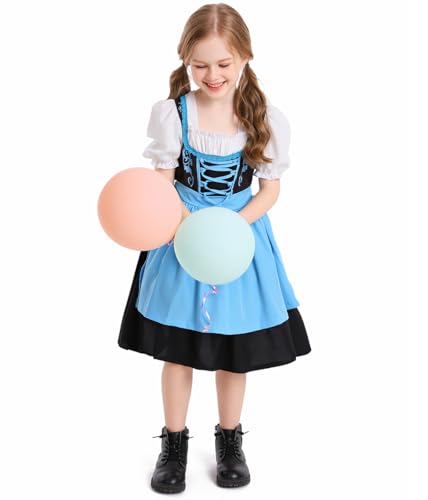 Disfraz Completo Dirndl Baviera Para Niñas miniatura 6