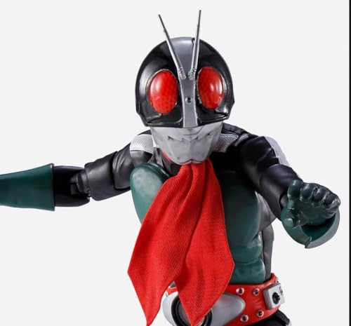 S.H.Figuarts（真骨彫製法） 仮面 ライダー旧2号（仮面 ライダー対ショッカーVer.） 約145mm PVC&ABS&布製 塗装済み可動フィギュア