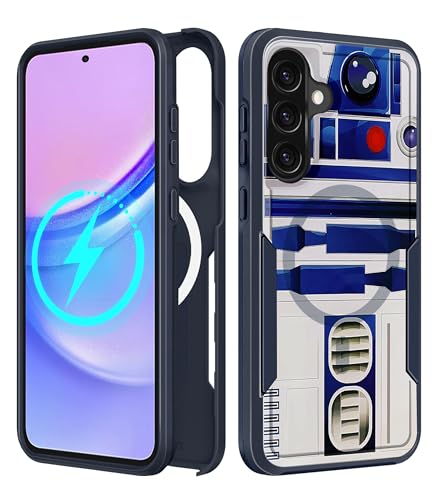 Coque Samsung Galaxy A36 5G antichoc MagSafe - Fini les chutes avec ce boîtier bleu robuste