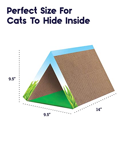 Petstages Fold Away Tunnel And Corrugated Cat Scratcher #TOP5