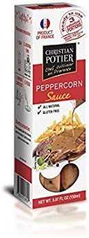 Christian Potier Peppercorn Sauce 5.07oz (Pack of 2) - BUY 2 and SAVE!