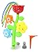 Produktbild JAMARA 466801 Mc Fizz Wassersprinkler Blumen-Schnelle Installation, Verbindung zu Standard Schlauchsystem, Schläuche bewegen Sich und sprühen Wasser, bunt