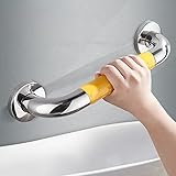 ❤️【Seguridad】¿Te preocupa por tus ancianos y niños que se caen o se resbalan cuando están solos en el baño El mango de bañera soporta hasta 200 kg puede ser utilizado por todas las personas, por ejemplo: Las mujeres embarazadas, discapacitados, personas mayores y niños (más de 3 años) se pueden utilizar en baños, aseos, lavaderos, escaleras y otros lugares