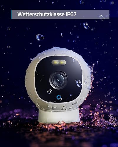 Eufy Security Outdoor Cam E220 All-in-One Überwachungskamera für Außen