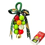 Weintrauben‑Form Handgemachte Naturseife mit Weihnachts‑Geschenkbox, Hängende Glycerin...