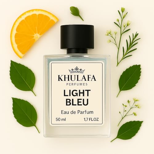 Image of Light Blue Por Home Inspired Perfume for Men | Fresh & Aquatic Eau de Parfum with Citrus, Juniper & Musk | Crisp Summer Fragrance | Ideal for Daily & Office Wear | Gift for Him | 50ML