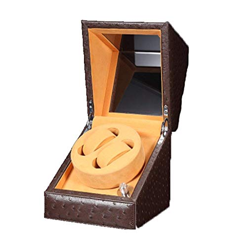 Preisvergleich Produktbild Automatik Uhrenbeweger Box Uhrenbeweger Auto Dual Uhrenbeweger Leder Aufbewahrungsbox Display 2 Uhrenbeweger Gehäuse Automatik Rotationsbeweger