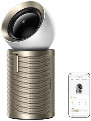 DREAME AirPursue PM20 Purificador de aire 3 en 1, calefacción en 3 segundos, flujo de aire dirigido con cobertura de 120°, limpia 100m² en 15 minutos, filtración del 99,97% y 7 sensores inteligentes