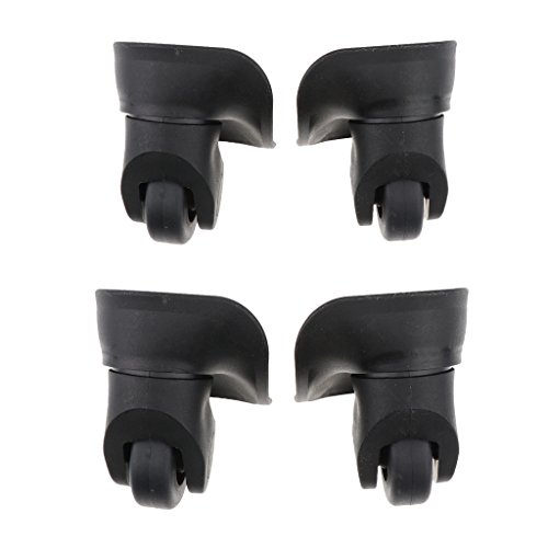 gazechimp 1 Par Rodízio de Roda de Mala de Bagagem de Giro Universal Que Roda - Tamanho pequeno