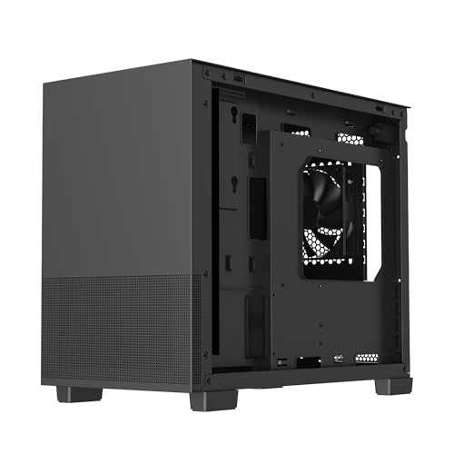 Image of Rosewill Micro ATX Mini Tower PC Case with Pre-Installed 80+ Gold 650W ATX 3.1 Power Supply | 360mm Radiator Support | 1 x USB 3.0 | 1 x USB Type-C | 1 x 120mm PWM Rear Fan | FBM-Z1-650