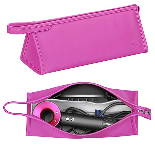 BUBM Travel Case for Dyson Airwrap/ Dyson Curling Iron, Portable Hair Dryer Carrying Bag Waterproof Storage for Dyson Supersonic Styler Accessories Protection Organizer (Purple)