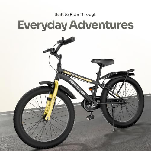 Image of Urban Terrain Drag 20T Single Speed Kids Cycle, Black