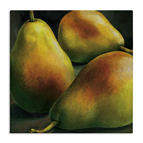 Stupell Industries 'Yellow Pear Realistic Painting'| Canvas Art