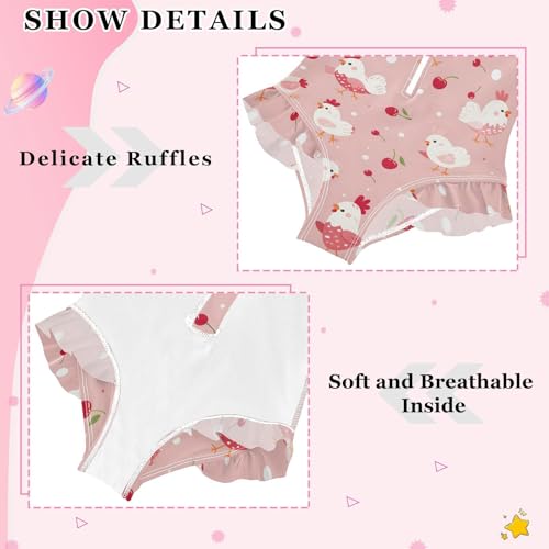 Image of Girls One Piece Swimsuits Long Sleeve Swimsuit Zipper Bathing Suits Swimwear
