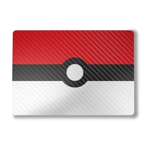 Carbon Fiber Laptop Skin Compatible with Surface Laptop 7 15" (2024) - Battle Ball - Premium 3M Vinyl Protective Wrap Decal Cover - Easy to Apply | Crafted in The USA by MightySkins