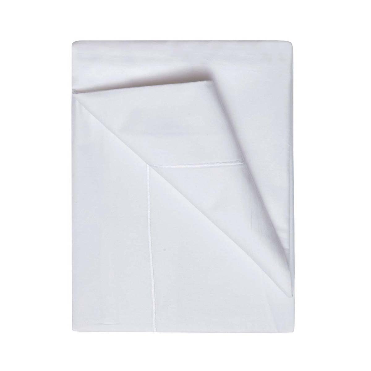 Belledorm White 400 Count Egyptian Cotton Flat Sheet - Superking