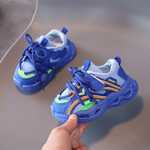 Light Up Toddler Boys Girls Shoes Flashing Lightweight Tennis Walking Sneakers Shoe for Girls Size 5 Big Girls4