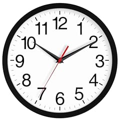 Rohioue 14 Inch Wall Clock Modern Battery Operated Silent Non Ticking Large Analog Clock for Living photo Rohioue 14 Inch Wall Clock Modern Battery Operated Silent Non Ticking Large Analog Clock for Living