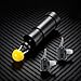 2PCS Black Dual Head Bike Pump Adapter Valve Quick Pump Fitting Replacement Nozzle Tire Valve Connector Valve Adapter