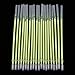 CarpNettore 20 Pieces of 1mm Glitter Ink Gel Pen Refills in Yellow, 2 Pcs