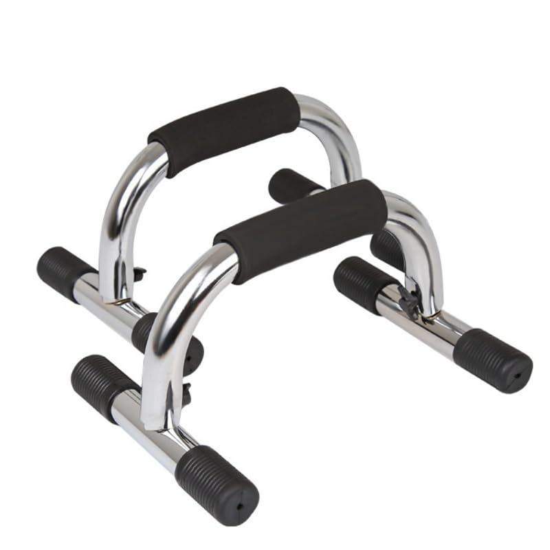 Optimus® Push Up Bar Set Steel Metal For Unisex Home & Gym Exercise Equipment Anti Slip Foam Grips-image-0