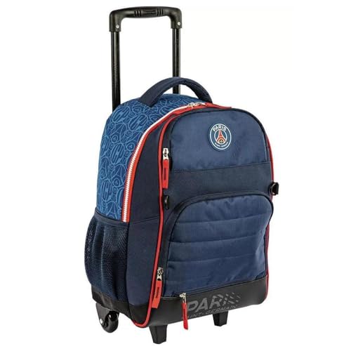 Mochila Sestini Com Rodinhas Escolar Psg Play Azul