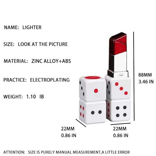 Encendedor con diseño de lápiz labial FOBOXCHD miniatura 2
