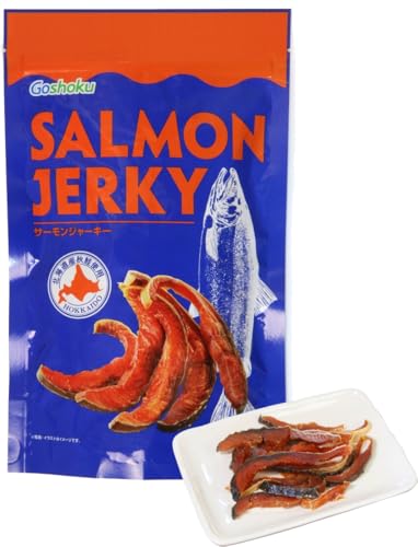 < H Goshoku > kCYH T[W[L[ SALMON JERKY  veC ^pN 49.2g < 160g >