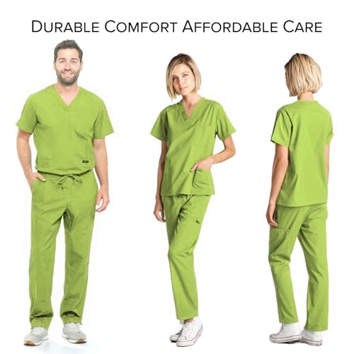 Image of Dagacci Scrubs Medical Uniform Women and Men Scrubs Shirts and Tops