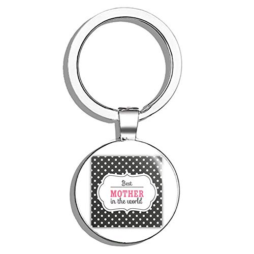 Glover Trading Mother In The World Stainless Steel Keychain