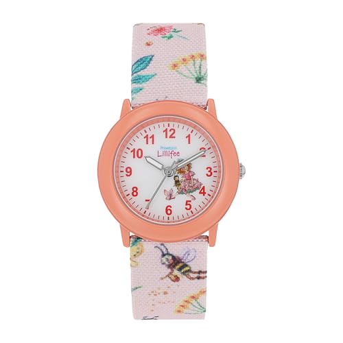 Montre enfant textile Prinzessin Lillifee 2037725 parfaite pour l'école et les jeux