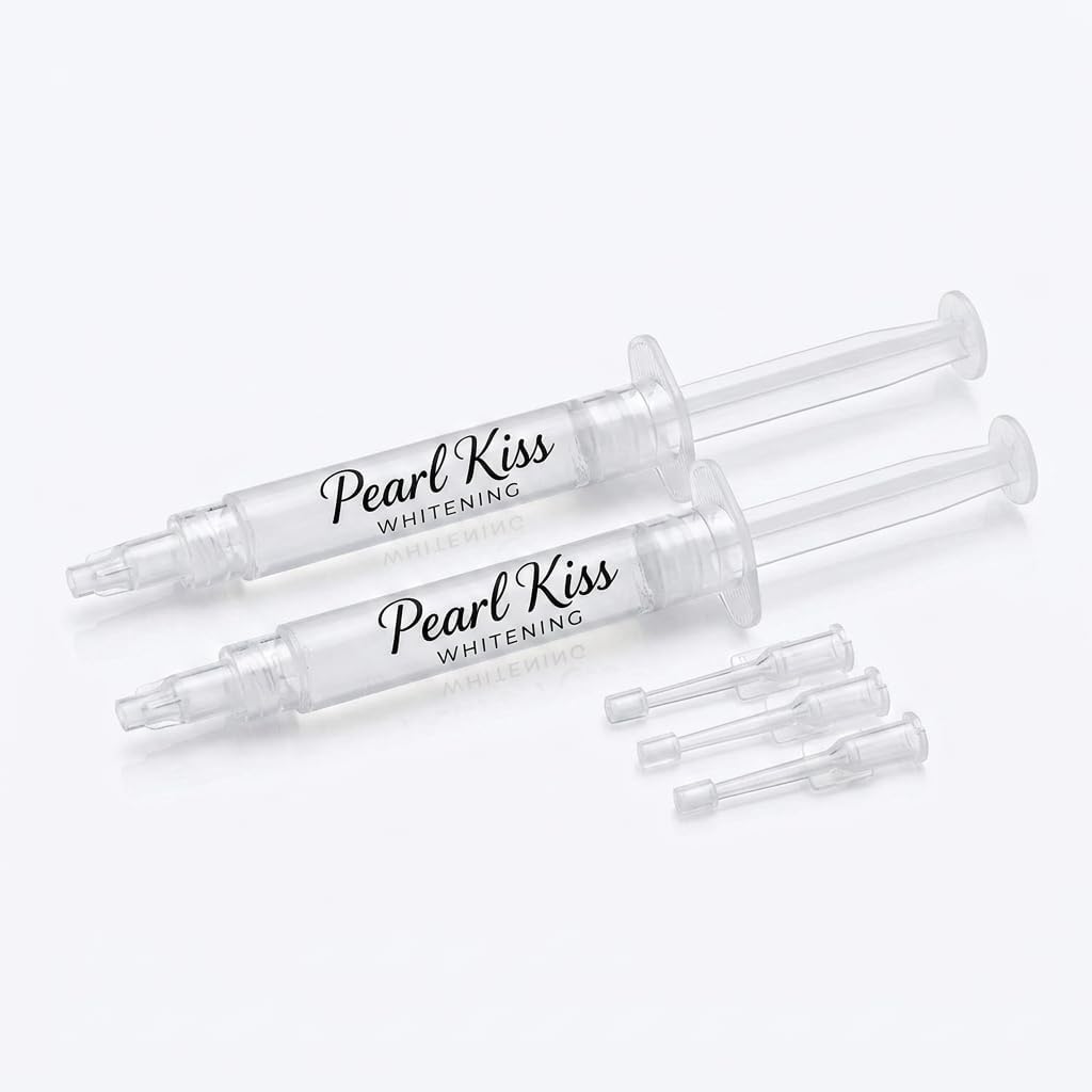 Gel Syringes, 20% HP Chairside Teeth Whitening, 2 Pack with Tips