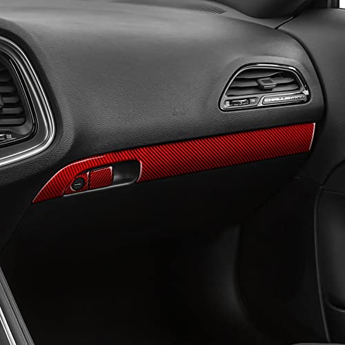 Image of Car Copilot Glove Handle Box Cover Decals for 2011-2023 Chrysler 300 / 300C / 300S / Limited /Touring /Base Accessories Interior Stickers