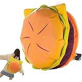 Hkufpq Cheeseburger Backpack, Hamburger Backpack, Universe Burger Backpack