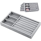 【La mejor opción de regalo】Una caja de joyería de moda con una artesanía exquisita y un diseño artístico excepcional será el regalo perfecto para la novia, esposa, madre, hija, amigos, etc. Esta también es una gran idea para los regalos del Día de San Valentín, regalos de cumpleaños, Día de la Madre regalos, regalos de Navidad, regalos de boda, regalos de compromiso, regalos de aniversario, etc.