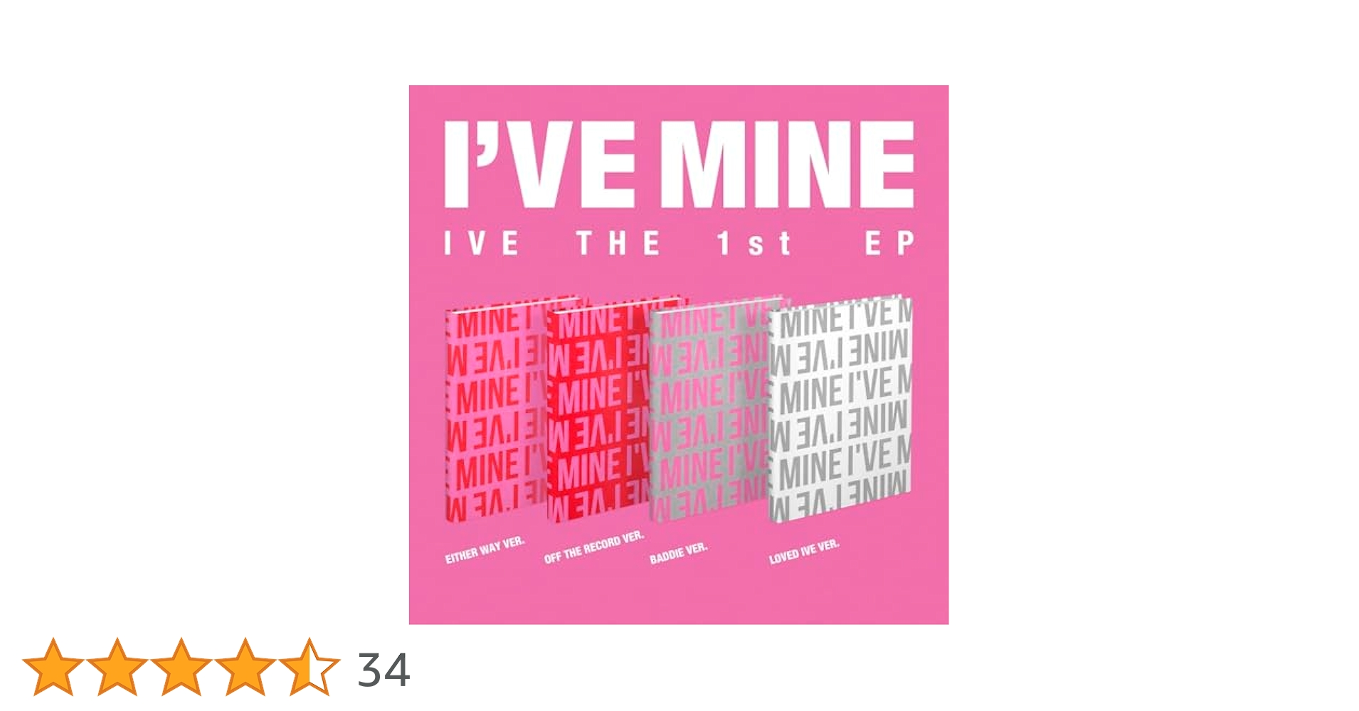 ive mine アルバム 新品 未開封 I've Mine: 1st EP (PLVE ver.) ［ミュージックカード］＜数量