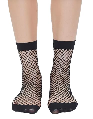 Women Above Ankle-Length Fish-Net Socks-image-29