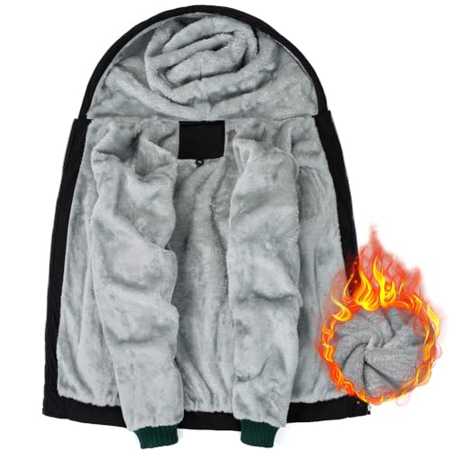 LBL Leading the Better Life Men's Pullover Winter Jackets Hooed Fleece Hoodies Sweatshirt Wool Warm Thick Coats2