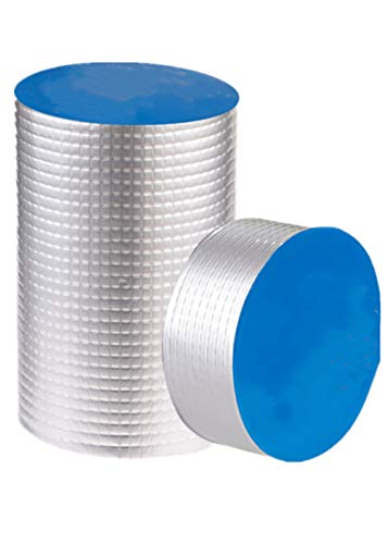 Cinta adhesiva de butilo super impermeable, parche para la reparación de fugas de techo, hueco de ventana, tuberías, etc. (10 cm (ancho) x 1 mm (profundidad) x 5 m (L)) Cover