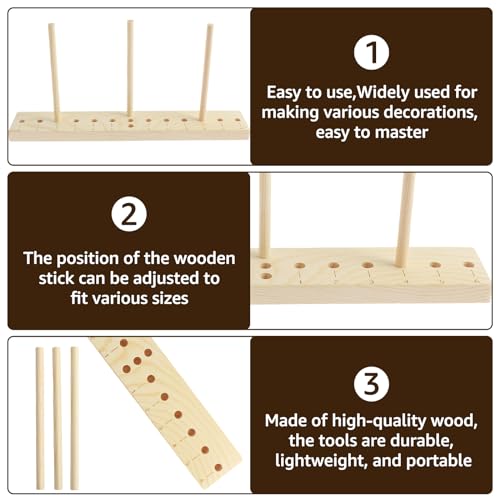 Zflycanp 20240722386406 Bow Making Tool For Ribbon Maker Bow Ribbon Decorative Tool Adjustable thumb #3