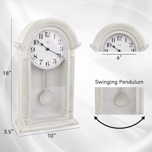 Reloj de Pared Vintage con Péndulo Elegant Lily's Home miniatura 3