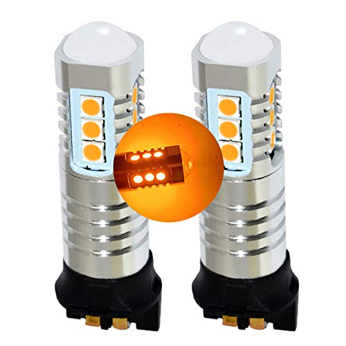 Bombillas PW24W LED naranjas sin error CanBus para i3