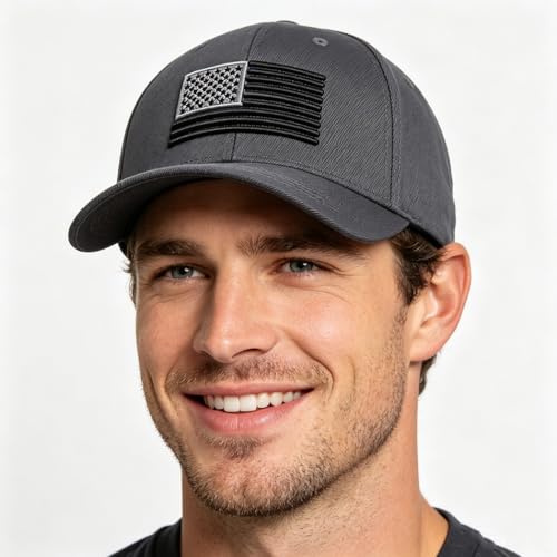 Image of FGSS Patriotic Baseball-Caps USA-Flag Hat Unisex 4th-July Baseball Hat