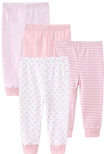 Baby Girl 4-Pack Pants