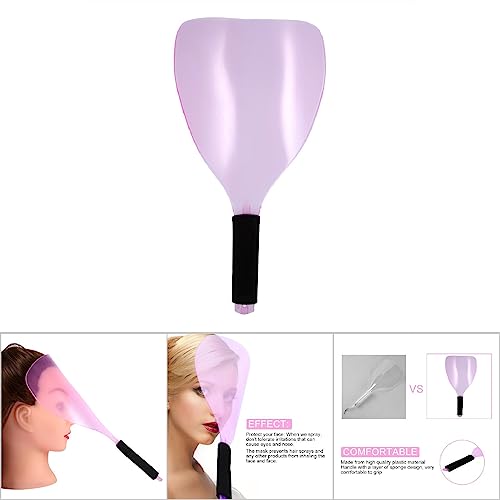 Máscara de plástico protectora para spray de cabello miniatura 2