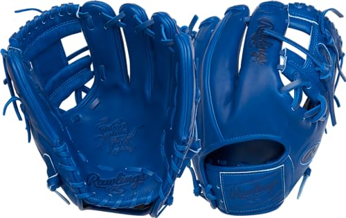 Rawlings | Heart of The Hide PRO Label Elements Baseball Glove | Right Hand Throw | 11.5" - Pro I-Web | Storm/Royal