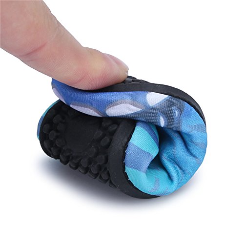 Jiasuqi Classic Outdoor And Indoor Sports Water Shoes Beach Sandals For Baby Boys And Girls,Blue Shark 6-12 Months #TOP4