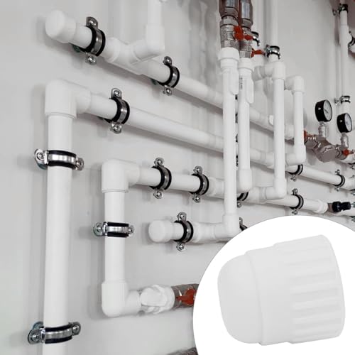 Image of 06860 RV Plumbing Fittings, 1 /2 Inch Water Line Cap Compatible with RV /Trailers Travel Trailer Low Point Drain Cap(5 Pack)